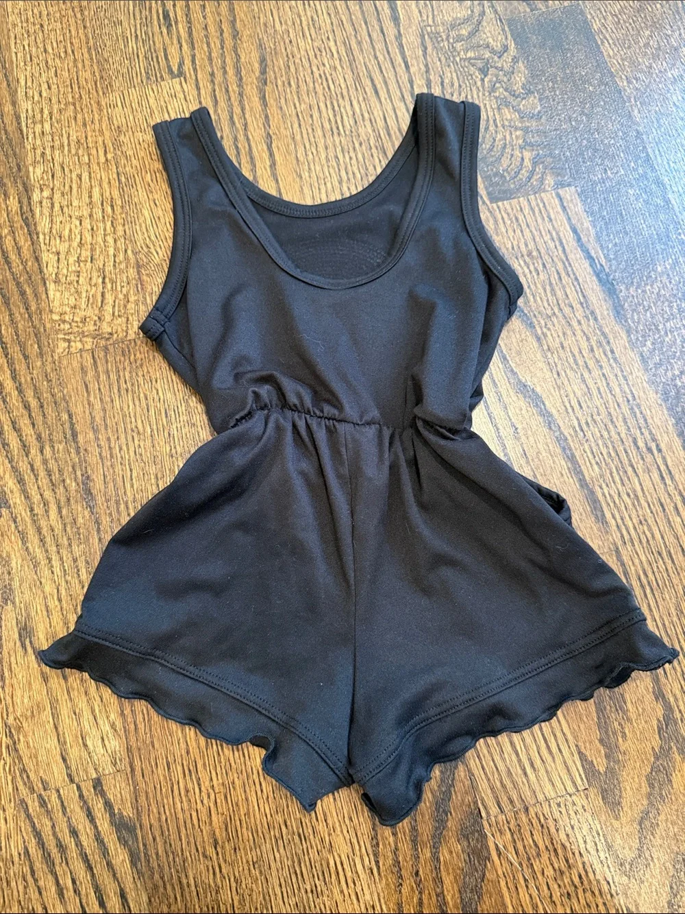Sofi Black Romper with Rainbow 2T